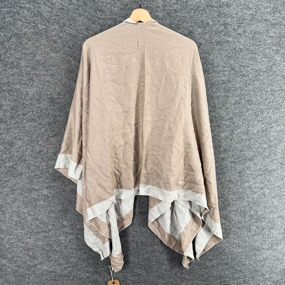 New Melifluos Cardigan Women L Large Beige Open Front Long Sleeve Viscose Casual - Picture 5 of 6
